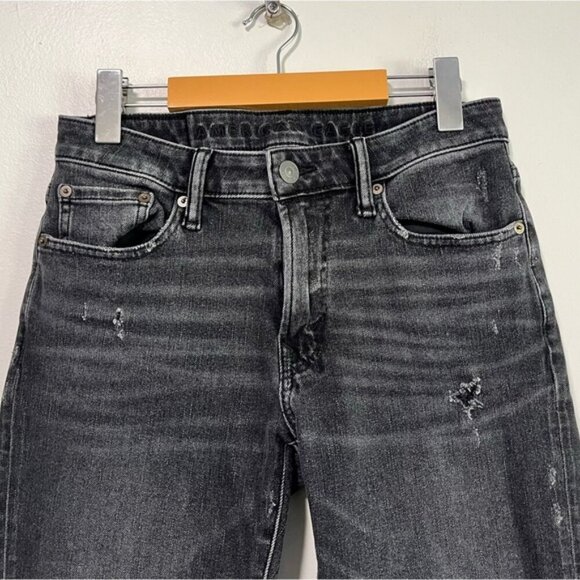 American Eagle Men’s AirFlex 360 Black Distressed Jeans Size 30x32 - Picture 11 of 14